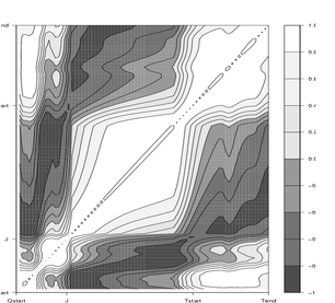 autocorrelation map